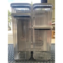 Özbience Şeffaf Kare Spor Bilezik Seti, Şık ve Dayanıklı Tasarım