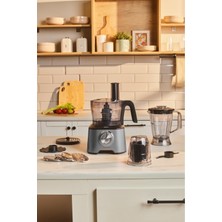 Özbience Power 10 In 1 Mutfak Robotu, 2000 W, Uzay Grisi, Çok Fonksiyonlu