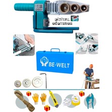 Stanvolt Hediyeli Dijital Göstergeli Elektrikli + 3 Adet Paftalı Plastik Boru Kaynak Makinası