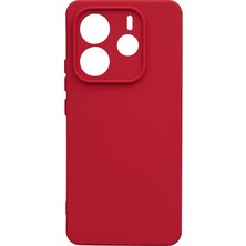 Subutu Redmi Note 14 5g Kılıf Sbt Biye Silikon - Kırmızı
