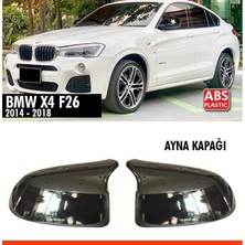 Tuning Vadisi Bmw X4 F26 Batman Yarasa Ayna Kapağı Parlak Siyah / 2014 - 2018