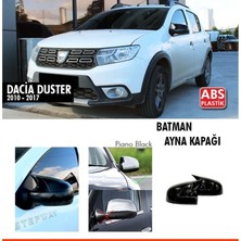 Tuning Vadisi Dacia Duster 1.5 Batman Yarasa Ayna Kapağı Piano Black / 2014-2017 Arası Uyumlu