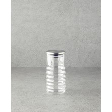 Özbience Şeffaf Borosilikat Kavanoz 900 Ml, Sağlam ve Dayanıklı Saklama Çözümü