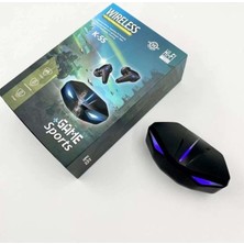 PremiumPort K55 Kablosuz LED Işıklı Bluetooth Oyuncu Kulaklık, Üst Düzey Ses Deneyimi