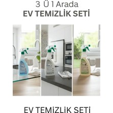 Dr. Baxi Ramazan Hazırlık Seti - 3’ü 1 Arada: Cam Temizleyici + Çelik Parlatıcı + Yüzey Temizlik (Bayram Temizliği Özel)
