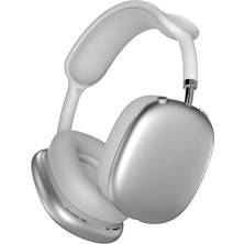 Wiwu Td-13 Airbuds Max Pure Bass Özellikli Kulak Üstü Bluetooth Kulaklık V6.0 Gümüş