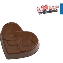 Greyas Moulds Polikarbon Kalp Pralin Çikolata Kalıbı 9.9 gr | CM-3841