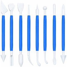 Rich Plastik Modelaj Ebeşuar Modelleme Şekil Verme Seti 8li Mavi