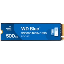 Ronanna Wd Blue SN5000, WDS500G4B0E, 500GB, 5000/4000, Gen4, Nvme Pcıe M.2 2280,  SSD