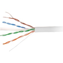 Ronanna Dahua DH-PFM923I-6UN-C, Cat6 305M, 24AWG 0.53MM, Utp, %100 Bakır, Lszh Halogen Free Kablo, Beyaz Renk