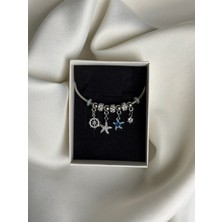 NB Steelora Yaz  Esintisi Deniz Temalı Charmtasarımlı Bileklik