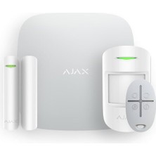 Ajax  Starterkit Plus, Kablosuz, Alarm Kiti, Beyaz
