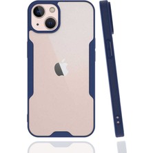 iPhone 13 Mini Uyumlu Sbt Parfe Kapak-Lacivert