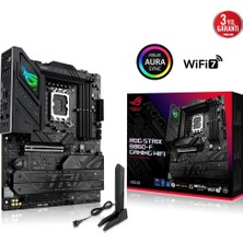 Ronanna Asus Rog Strıx B860-F Gamıng Wıfı, 4xddr5, 4xm.2, Hdmı, Dp, Type-C, Wi-Fi 7, Bluetooth V5.4, Intel Core Ultra Cpu(Seri 2), LGA1851 Soket, Gaming Anakart