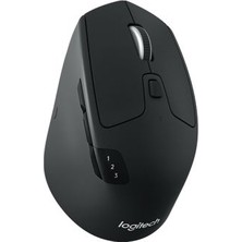 Ronanna Logıtech 910-004791, M720 Trıatlon, Siyah, Bluetooth, Kablosuz, 1000DPI, Optik, 8 Tuşlu, 24AY Pil Ömrü, Triatlon Mouse