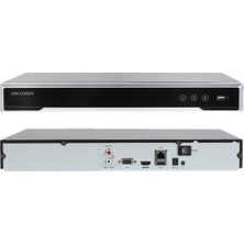 Hikvision Hıkvısıon DS-7616NI-Q2, 16KANAL, 8mpix, H265+, 2 HDD Desteği, 2160P Kayıt, 160MBPS Bant Genişliği, Metal Kasa, Nvr