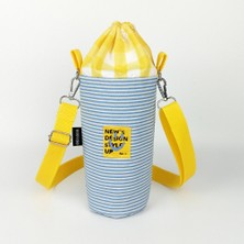 Woodycord El Yapımı New’s Design Style Up Büzgülü Termos ve Matara Kılıfı