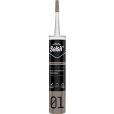Selsil SELSİL 01 GENEL AMAÇLI SİLİKON 280 GR BEYAZ