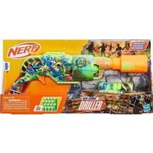 Hasbro Nerf Zombie Driller 5 Dart Kapasiteli Aksesuarli Oyuncak Blaster