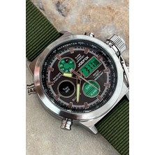 PremiumPort Şık Silikon Kordon LED Işıklı Erkek Kol Saati, Modern ve Spor Tasarım