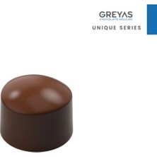 Greyas Moulds Polikarbon Büyük Yuvarlak Pralin Çikolata Kalıbı 24.5 gr | CM-1329