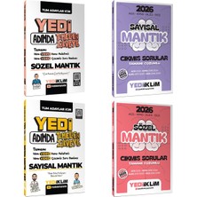 Yediiklim Yayınları Yediiklim 2026 Tüm Adaylar Için Sayısal-Sözel Mantık Sorular Seti 4 Kitap