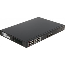 Ronanna Dahua PFS3220-16GT-240, 16 Port, Gigabit, Poe 240W, 2 Port Gigabit Uplink, 2 Port Gigabit Combo Sfp, Yönetilemez, Rack Mount Switch