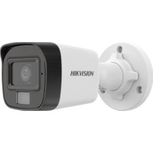 Hikvision Hıkvısıon DS-2CD1021G2-LIUF 2mpix, 2,8mm Lens,  H265+,20MT Gece Görüşü, Hybrid Light, Sd Kart,dahili Mikrofon, Poe, Bullet Ip Kamera