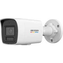 Hikvision Hıkvısıon DS-2CD1027G2H-LIUF, 2mpix, 2.8mm Lens, H265+, 30MT Gece Görüşü,color Vu Lite, Smart Hybrid Light,  Full Time Color, Dahili Mikrofon, Metal Kasa Bullet Ip Kamera