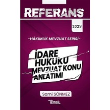 Referans Idare Hukuku Mevzuat Konu Anlatımı