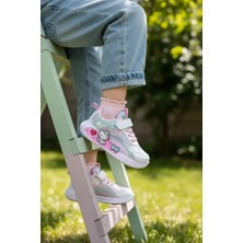 Cozi Company Tam Ortopedik Hafif ve Rahat Hello Kitty Desenli Çocuk Spor Ayakkabı