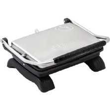 Özbience Gri Inox Organik Pik Demir Döküm Tost Makinesi 1800W, Ev Için Mükemmel