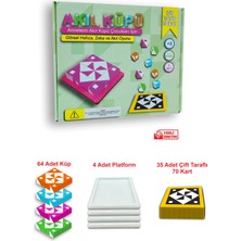 Ak Ticaret Akıl Küpü - Görsel Hafıza, Zeka ve Akıl Küpleri - Q-Bitz