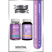 SOVITAL Tall Boy Uzamasına Yardımcı Vitamin + Kids Çocuk Vitamini
