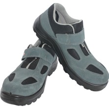 Pars AYAKKABI ÇELİK BURUNLU S1 SÜET GRİ DERİ 42