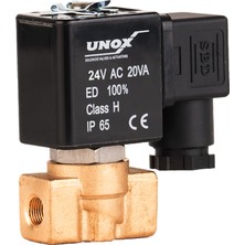Unox 12V Ac Solenoid Yakıt Valfi Normalde Açık