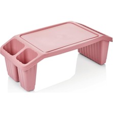 5dm-Pratik Laptop Çalışma Yatak Keyif Tablet Sehpası Çok Amaçlı Ders Çalışma Masası