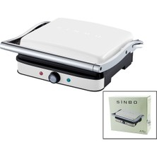 Özbience Çift Kişilik Izgara ve Tost Makinesi, Ayarlanabilir Isı, 180° Açılabilir Kapak