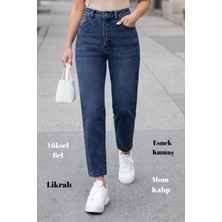 CEDY DENIM Kadın Yüksek Bel Soho Boyfriend Jean C599