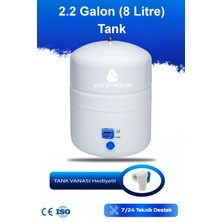 Watermelon Su Arıtma Cihazı Metal Genleşme Standart 8 Lt Su Arıtma Deposu Tank Vanası Hediyeli