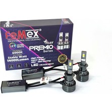 Femex Renault Scenic 2 2002-2006 Uzun Far LED Premio Plus