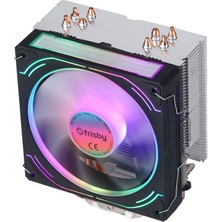 Frisby Frısby FCL-F1334C Rgb 120MM Amd/ıntel 4 Bakır Borulu Kule Tipi Işlemci Soğutucu