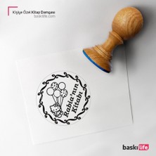 Baskı Life Kişiye Özel Kitap Damgası Kitap Mührü Kaşe Kitap Mühür Özel Damga 214