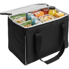 NS Reliable Kamp Piknik Termal Soğutucu Yalıtımlı Buzluk Termos Çanta - 1000 Siyah