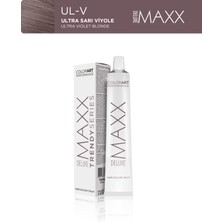 Maxx Deluxe Trendy Series Tüp Boya 100 ml UL-V Ultra Sarı Viyole