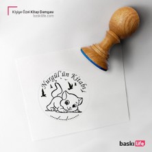Baskı Life Kişiye Özel Kitap Damgası Kitap Mührü Kaşe Kitap Mühür Özel Damga 199