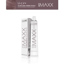 Maxx Deluxe Trendy Series Tüp Boya 100 ml UL-V+ Ultra Sarı Yoğun Viyole