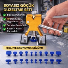 Coofbe Profesyonel Boyasız Göçük Düzeltme Seti 20 Parça Kaporta Çektirme Göçük Düzeltici  Kaput Kapı Çamurluk Göçük Onarım Aparatı