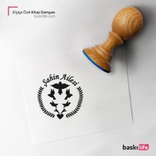 Baskı Life Kişiye Özel Kitap Damgası Kitap Mührü Kaşe Kitap Mühür Özel Damga 298