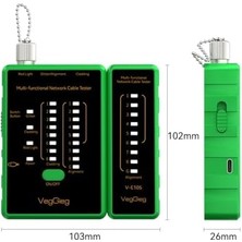 Multi Fonksiyonel Fiber Optik Network Ethernet Ağ Kablo Test Cihazı